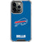 NFL Buffalo Bills Distressed iPhone 15 Pro Clear Case